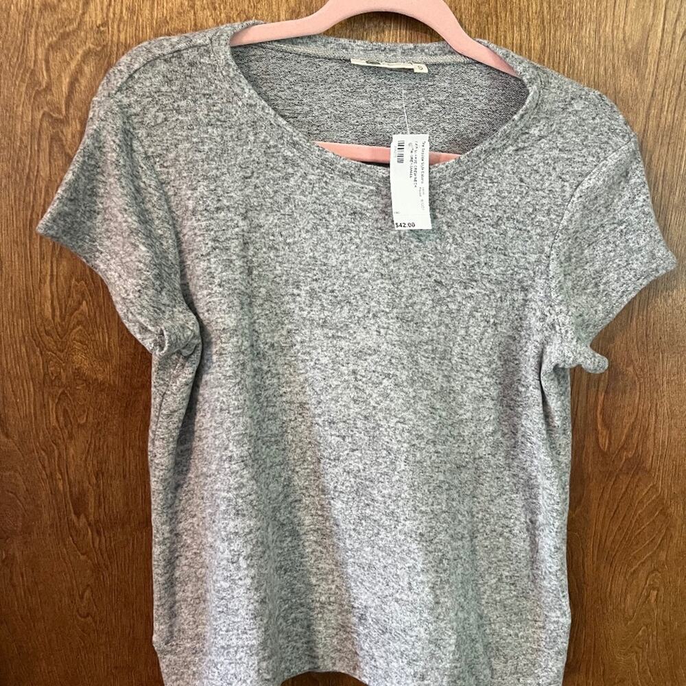 LA CERA The Comfort Collection Cap Sleeve Tee S